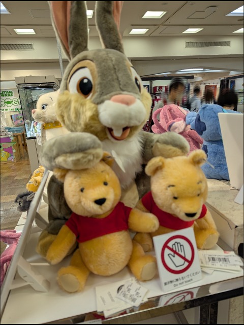 大きいとんすけとプー（Disney THE MARKET 2025）