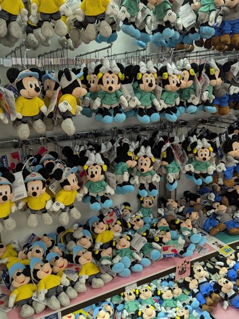 ミッキーとミニープラッシュ（Disney THE MARKET 2025）