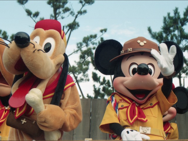 プルートとミッキー（ディズニーキッズ・サマーアドベンチャー）