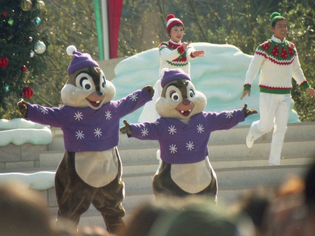 チップとデール（ミッキーのクリスマスプレゼント）