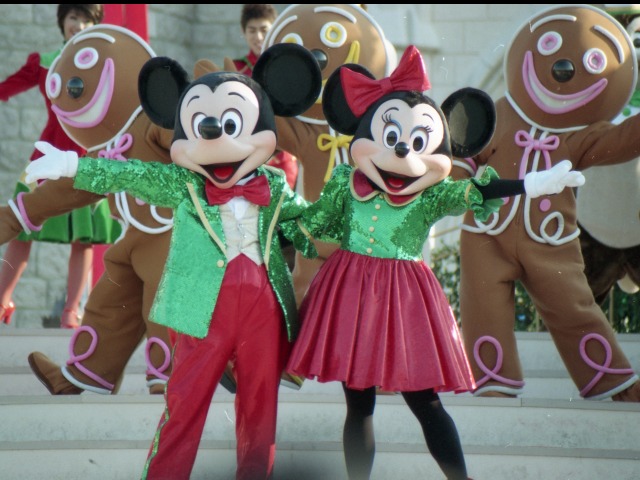 ミッキーとミニー（ミッキーのクリスマスプレゼント）