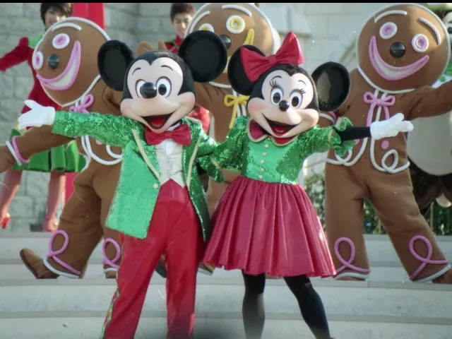 ミッキーとミニー（ミッキーのクリスマスプレゼント）