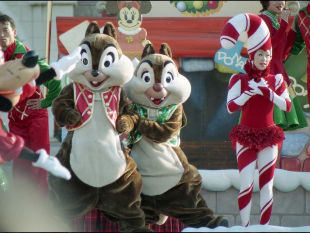 チップとデール（ミッキーのクリスマスプレゼント）