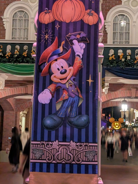 ミッキーの旗（ディズニー・ハロウィーン 2025）