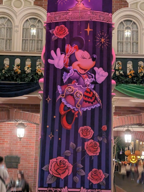 ミニーの旗（ディズニー・ハロウィーン 2025）