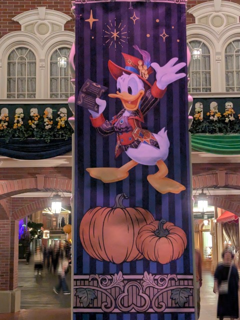 ドナルドの旗（ディズニー・ハロウィーン 2025）