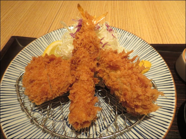 紅葉 かつ盛り合わせ（とんかつ 和幸）