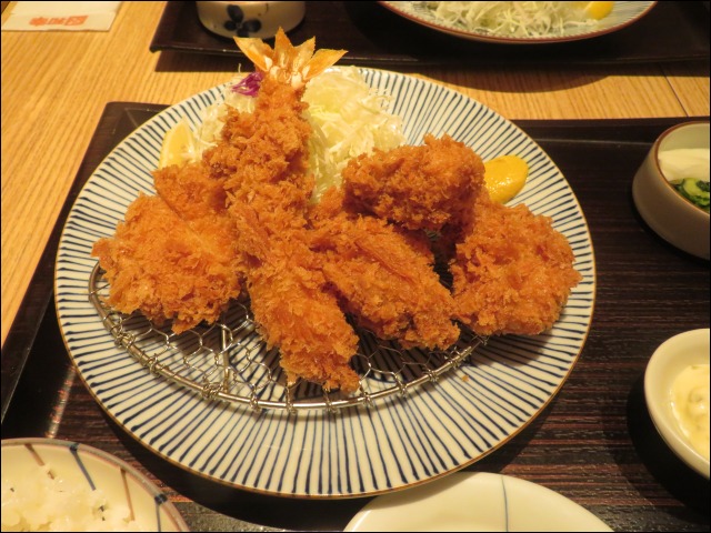 かき盛合せ（とんかつ 和幸）