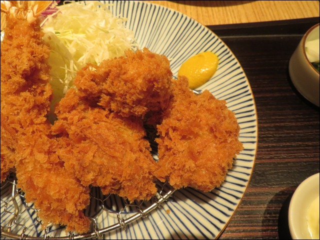 かきフライ3ケ（とんかつ 和幸）