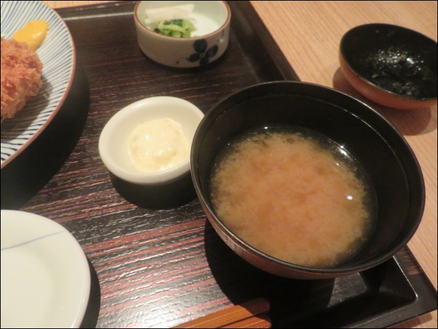 みそ汁（とんかつ 和幸）