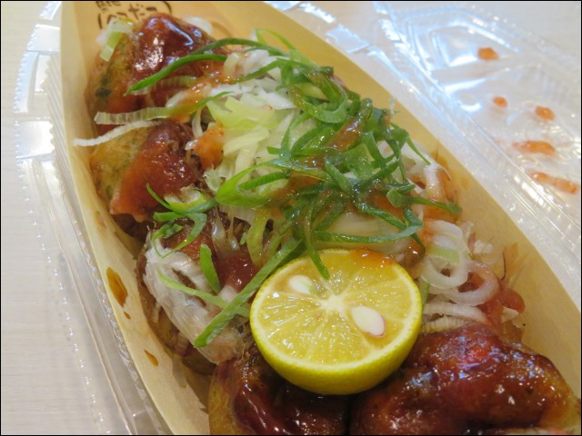 スパイシーキャビア たこ焼き（笑福厨房）