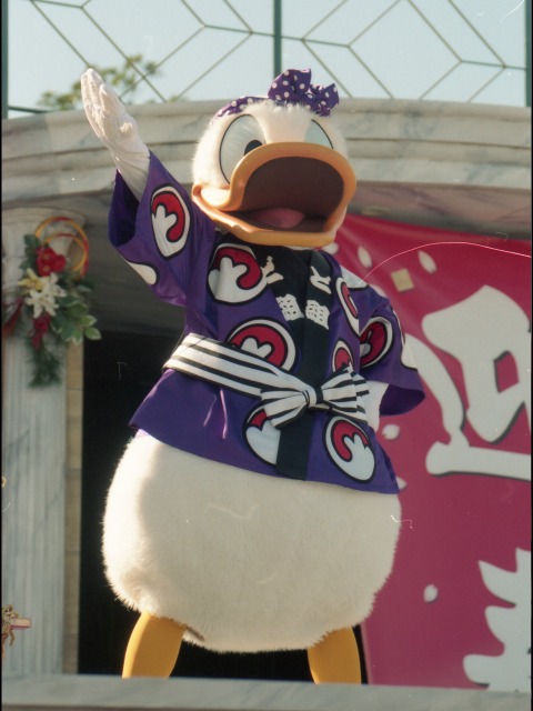 ドナルドダック（ニューヨーク“お正月”グリーティング）