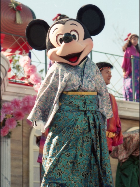 ミッキーマウス（ニューヨーク“お正月”グリーティング）