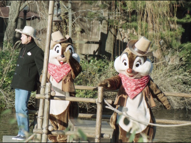 いかだのチップとデール(ウエスタンランド)