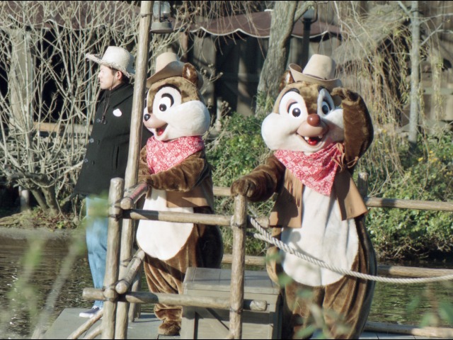 いかだのチップとデール(ウエスタンランド)