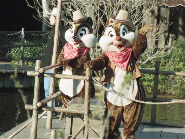 いかだのチップとデール(ウエスタンランド)