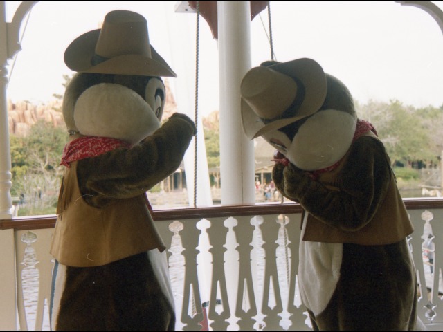 チップとデール(蒸気船マークトウェイン号)