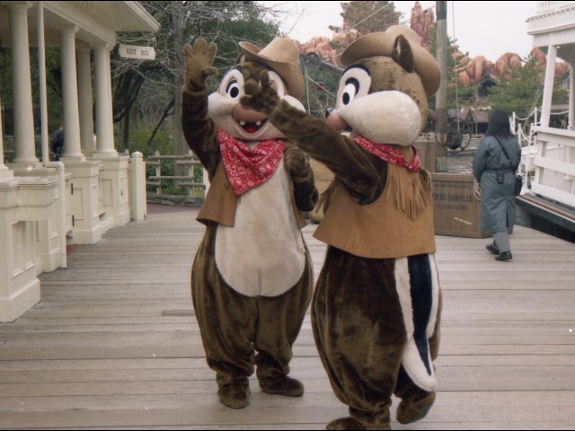 チップとデール(蒸気船マークトウェイン号)