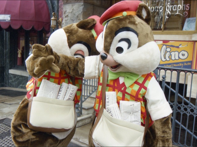 デールとチップ(アメリカンウォーターフロント)