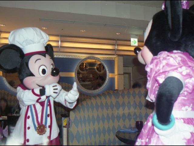 ミッキーとミニー（シェフ・ミッキー）