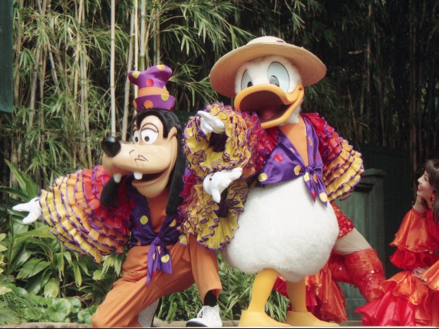 グーフィーとドナルド（ミニー・オー！ミニー）