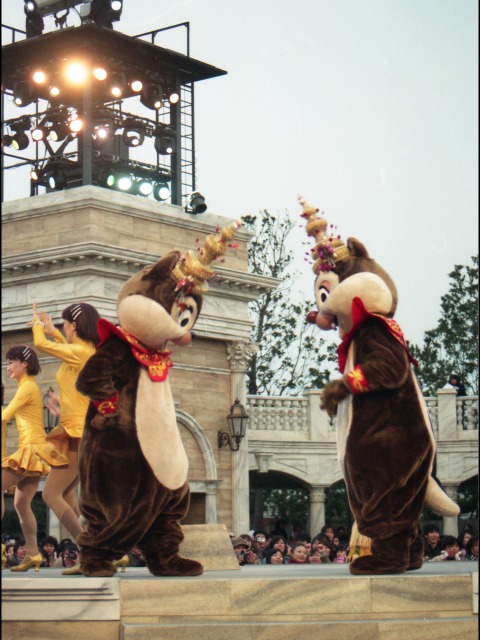 チップとデール（ディズニー・リズム・オブ・ワールド2005）