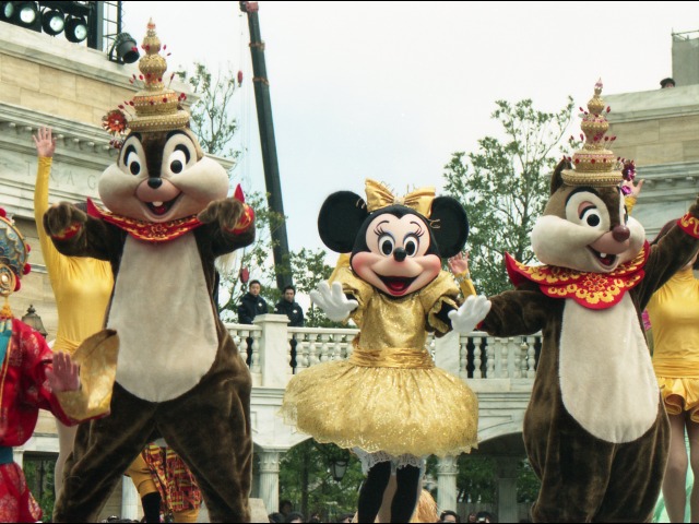 チップ、ミニー、デール（ディズニー・リズム・オブ・ワールド2005）