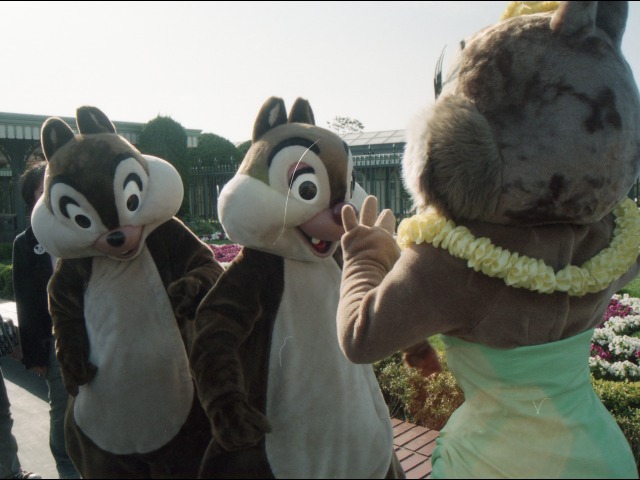 チップ、デール、クラリス(エントランス)