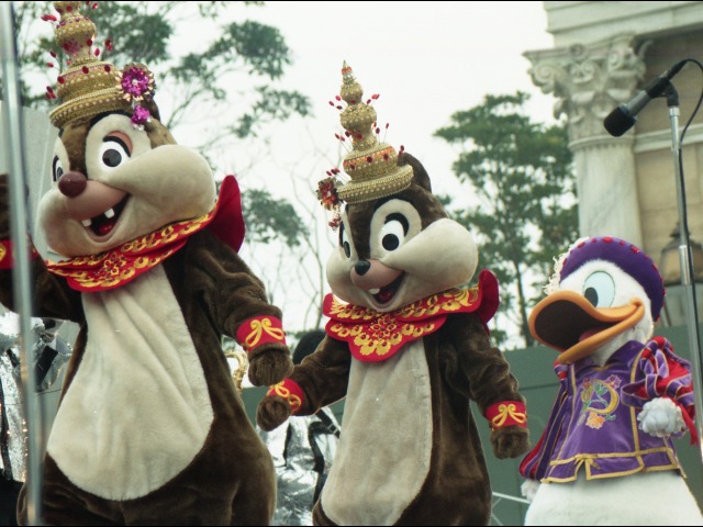 チップ、デール、ドナルド（ディズニー・リズム・オブ・ワールド2005）