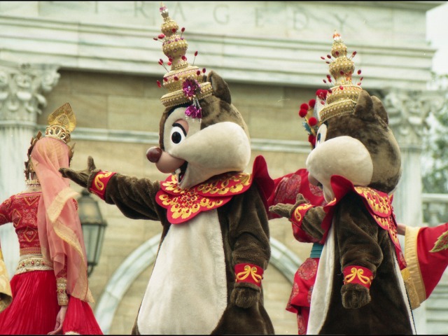 デールとチップ（ディズニー・リズム・オブ・ワールド2005）