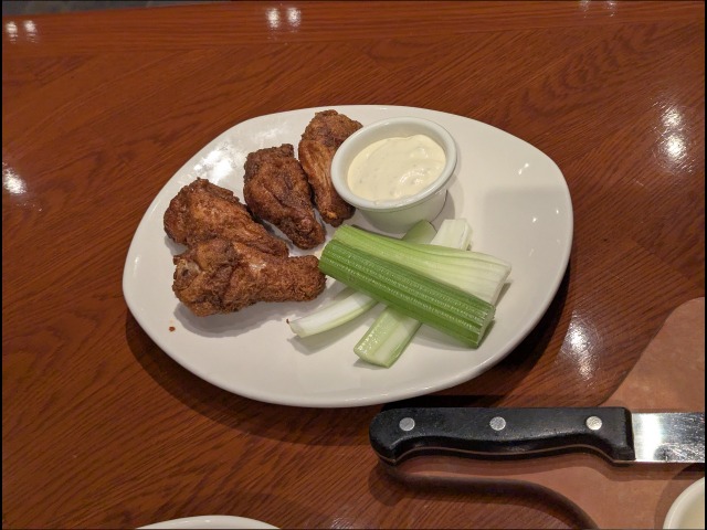 チキンウィング(OUTBACK STEAKHOUSE)