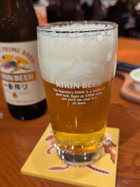 キリン一番搾り（OUTBACK STEAKHOUSE）