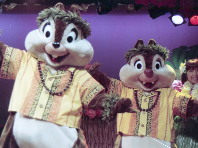 チップとデール（リロのルアウ＆ファン）