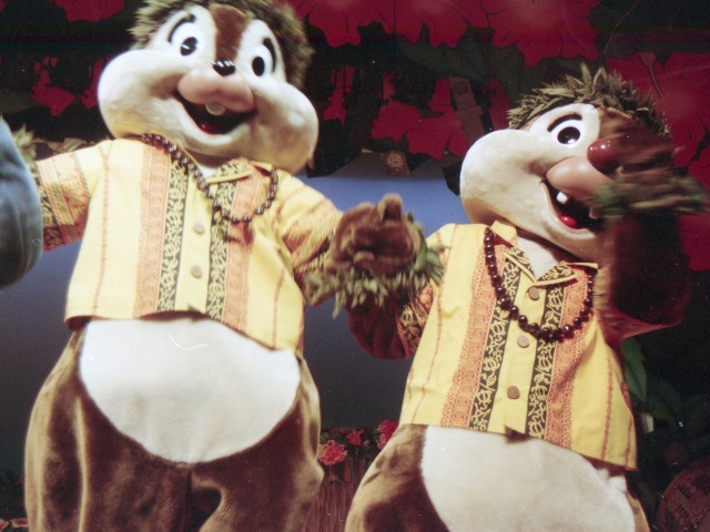 チップとデール（リロのルアウ＆ファン）