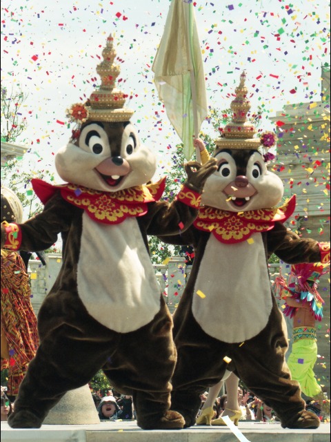 チップとデール（ディズニー・リズム・オブ・ワールド2005）