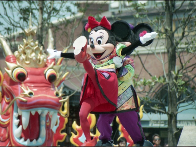 ミニーとミッキー（ディズニー・リズム・オブ・ワールド2005）