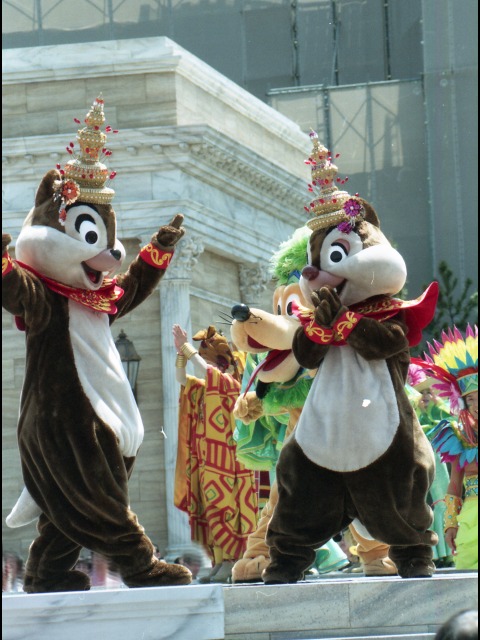 チップとデール（ディズニー・リズム・オブ・ワールド2005）