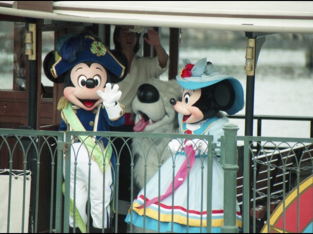 ミッキーとミニー（ミート＆スマイル）