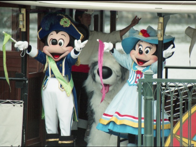 ミッキーとミニー（ミート＆スマイル）