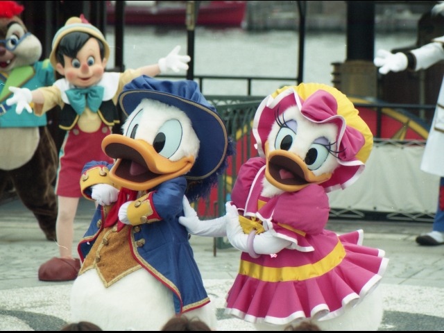 ドナルドとデイジー（ミート＆スマイル）