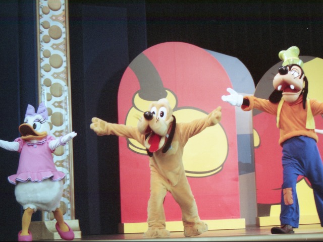 デイジー、プルート、グーフィー（ファンダフル・ディズニー メンバーズパーティー）