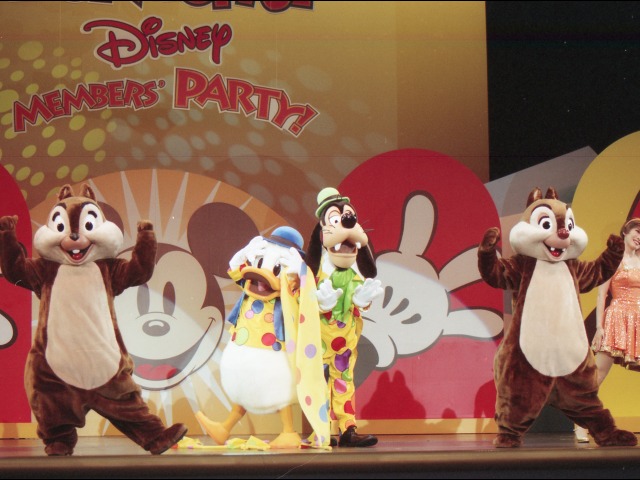 チップ、ドナルド、グーフィー、デール（ファンダフル・ディズニー メンバーズパーティー）