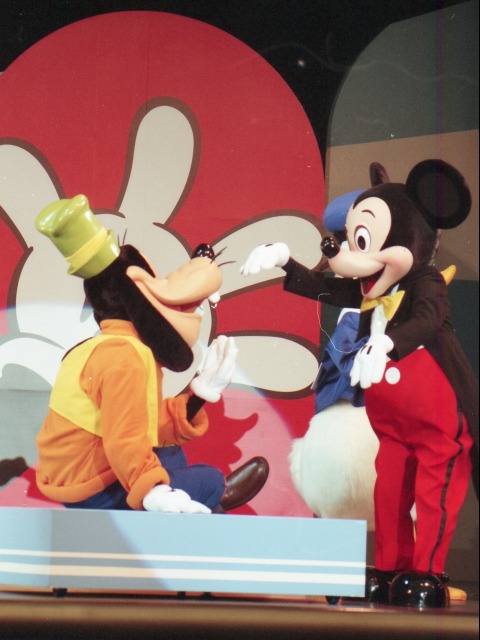 グーフィーとミッキー（ファンダフル・ディズニー メンバーズパーティー）