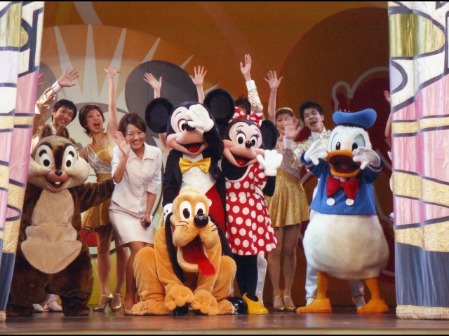 チップ、ミッキー、ミニー、プルート、ドナルド（ファンダフル・ディズニー メンバーズパーティー）