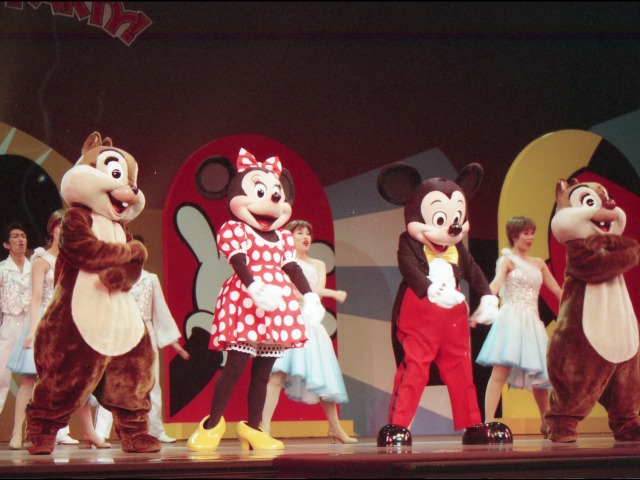 チップ、ミニー、ミッキー、デール（ファンダフル・ディズニー メンバーズパーティー）