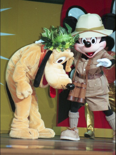 プルートとミッキー（ファンダフル・ディズニー メンバーズパーティー）