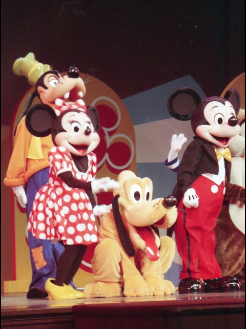 グーフィー、ミニー、プルート、ミッキー（ファンダフル・ディズニー メンバーズパーティー）