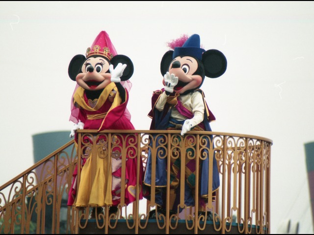 ミニーとミッキー（ポルト・パラディーゾ・ウォーターカーニバル）