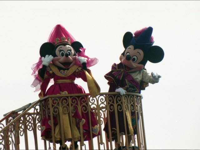 ミニーとミッキー（ポルト・パラディーゾ・ウォーターカーニバル）