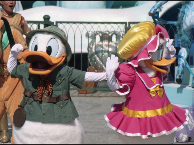 ドナルドとデイジー（ミニーのウィッシング・リング）